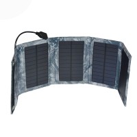 Hot Selling Outdoor Folding 7W Portable Solar Panel Charger Waterproof 5V Mobile Mini Solar Charger Panels for Smart Cell Phone